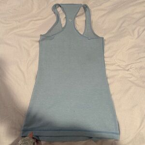 Blue grey lululemon Women's Racerback Tank Top size 4